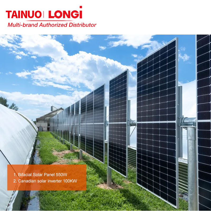 182mmx182mm Cell Size Longi Hi Mo 6 440w 445w 450W Mono Crystalline PV Solar Panels