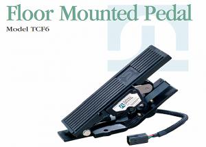 China Floor Mounted Electric Throttle Pedal , TCF6 Series Electric Foot Pedal on sale