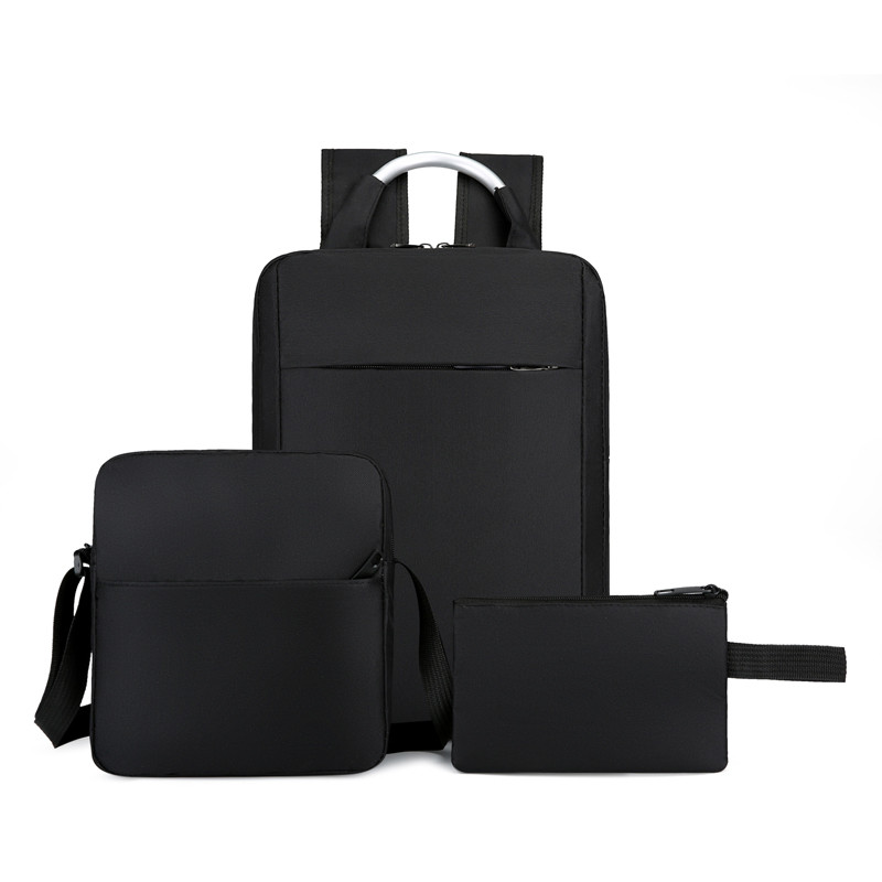 1.2 Inch Office Backpack Sets 3 In 1 Mens Fashion Backpacks Set With Usb Port