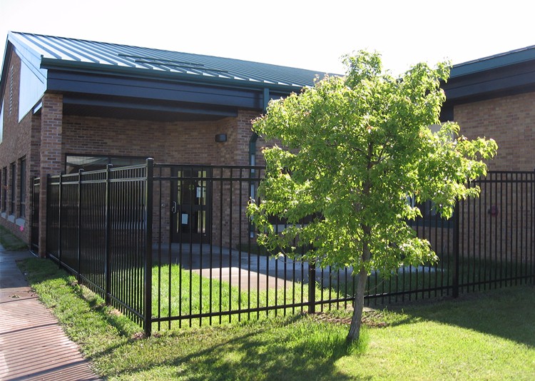 Welded Steel Garrison Fencing Panels