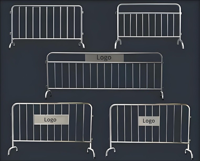 Hot-Dipped Galvanized Crowd Control Barrier for Long Term Weather Resistance