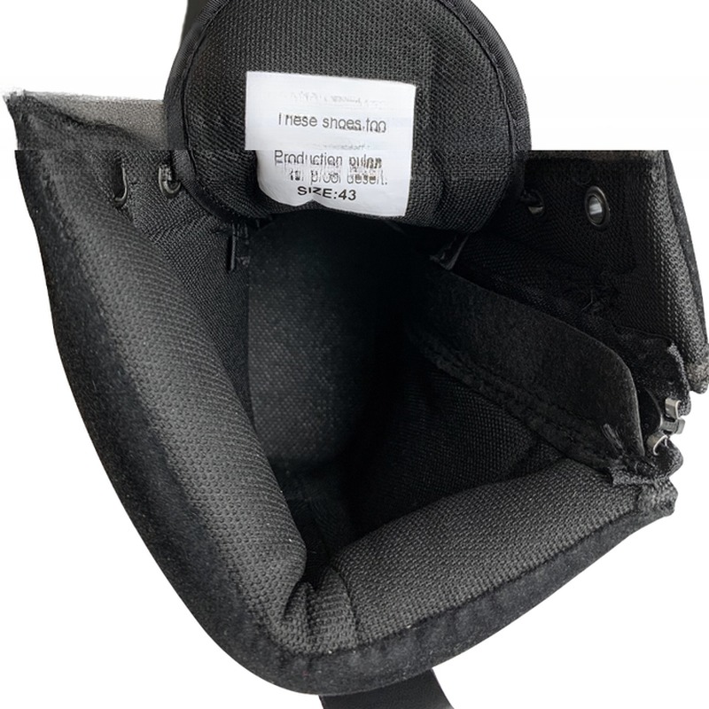Maximum Safety and Protection Microfiber Leather Boot with Up-Lace Design in Sizes 36-47