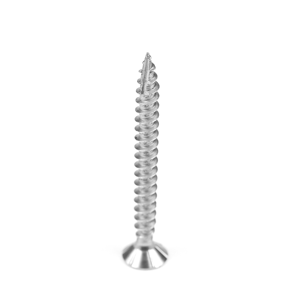 Metric ISO Standard Pozi Drive Flat Head Wood Screws for Wood Floor Installation