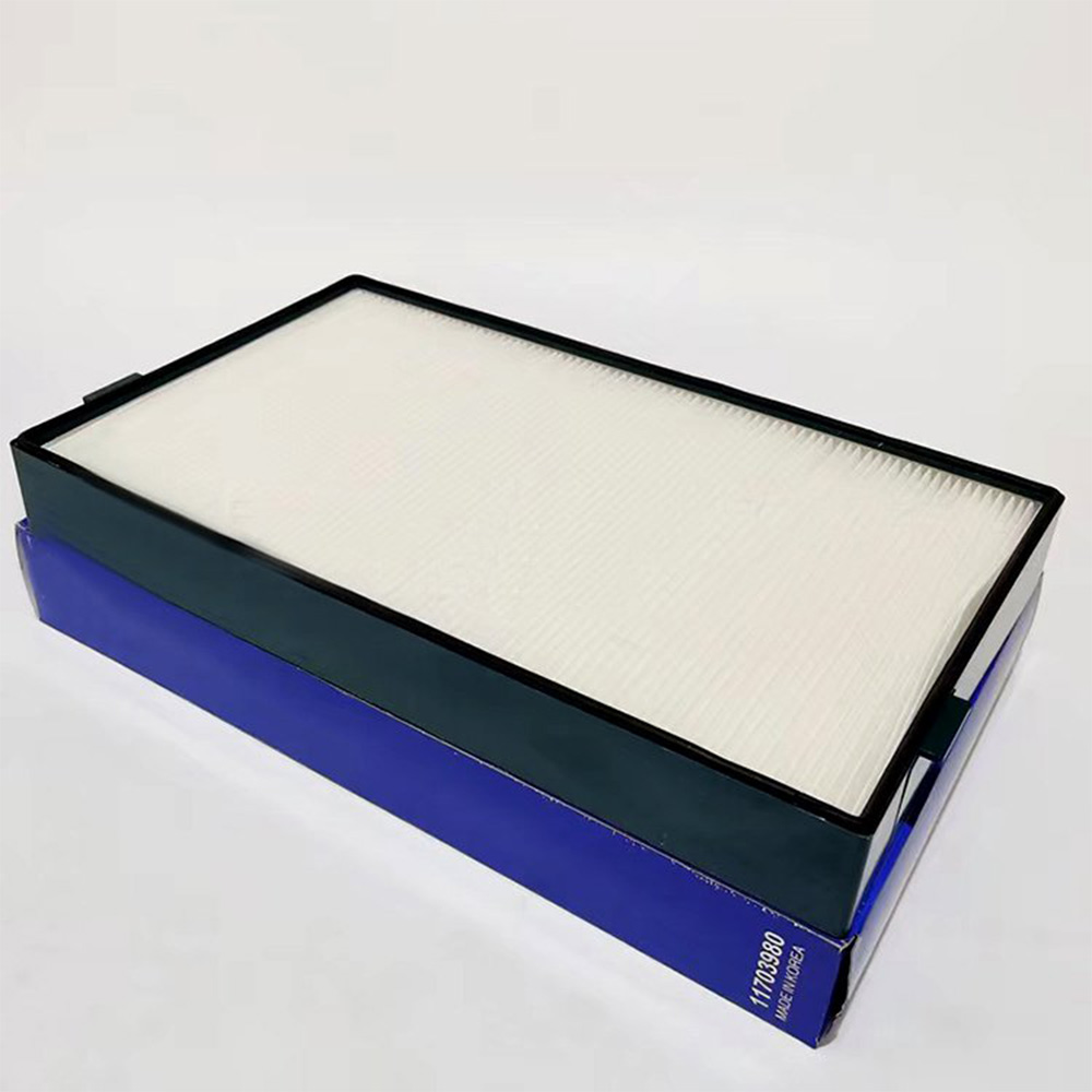 Plate and Frame Air Filter 11703980 for Excavator Loader Air Conditioning Unit 0.7 kg