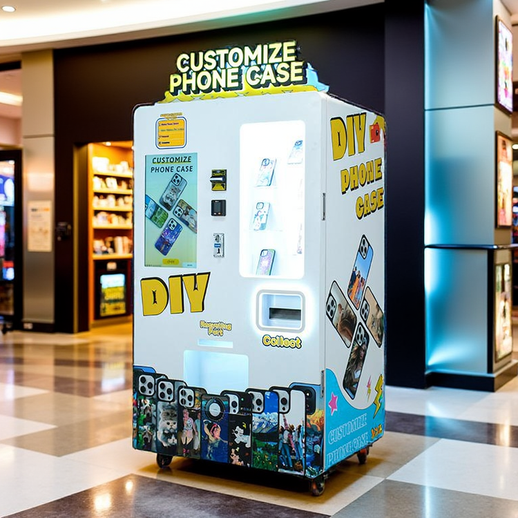 Automatic Phone Case Printing Vending Machine with 2880dpi Resolution