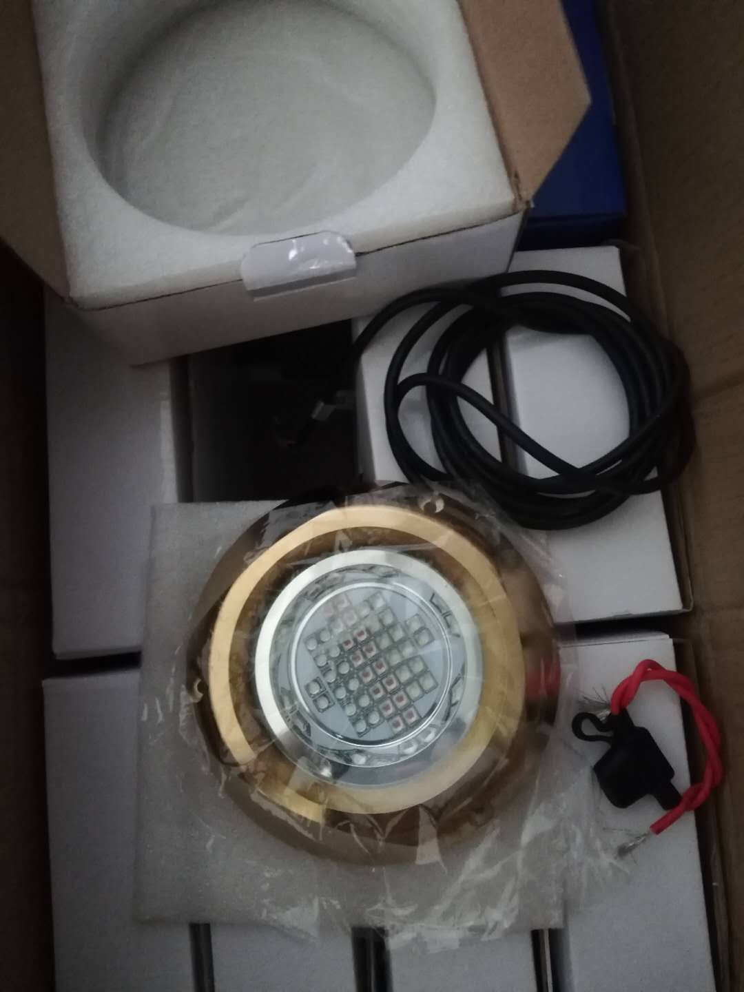 Bronze 450w Ocean Led Underwater Lights IP68 Underwater Transom Lights