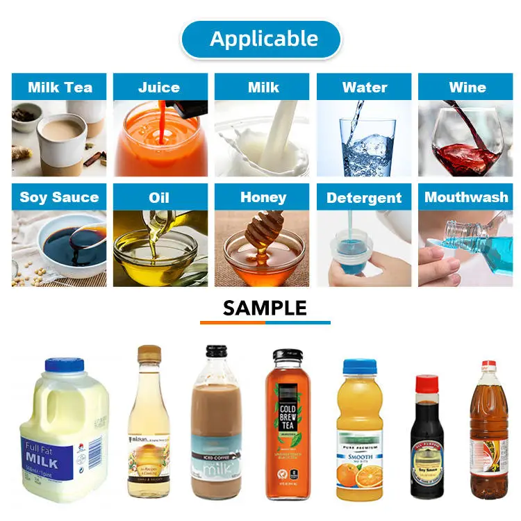 Automatic Bottle Water Filling Machine for High Accuracy Mineral Water Production Line
