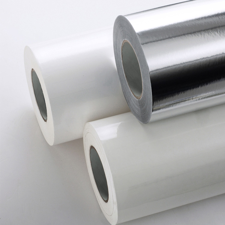80g Coated Paper Label Material with Universal Hot Melt Adhesive and White Glassine Paper