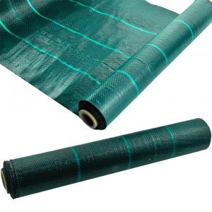 China Windproof Green Landscape Fabric Anti UV , Multipurpose Green Weed Mat on sale