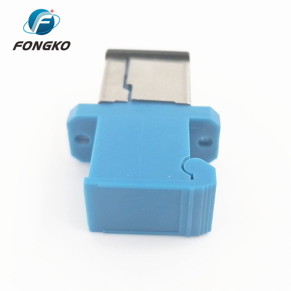 SC UPC Simplex Shutter Fiber Optical Adapter Sc Apc To Sc Upc Adapter