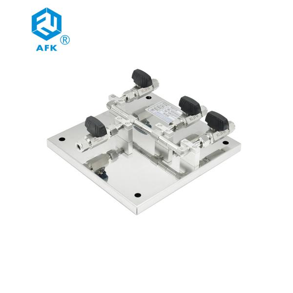 Stainless Steel 316 Gas Control Panel Ferrule Connection Type Packaged in Carton