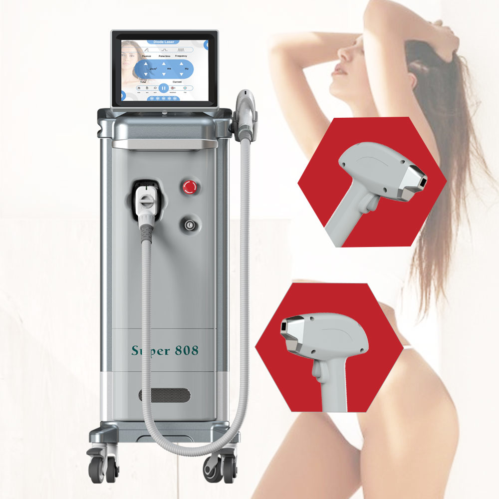 808nm FDA Triple Wavelength Laser Hair Removal 500W Skin rejuvenation whitening