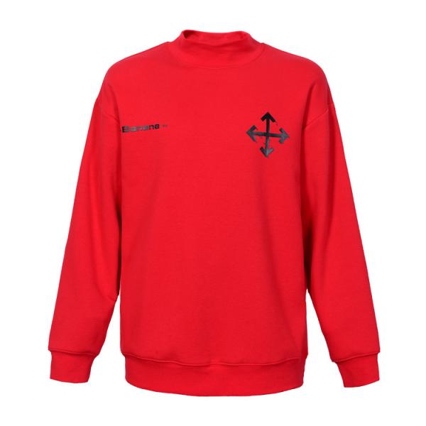 Gauge 12 GG Warm Mens Fashion Sweatshirt , Fall Sweater Shirts Flat Knitted