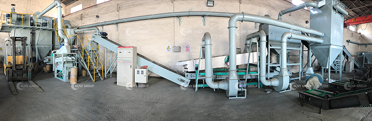 220V/380V/Customized Voltage Machinery Repair Shops Battery Recycling Production Line