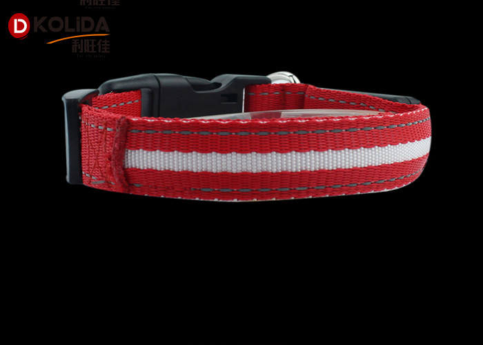 Strap Adjustable Puppy LED Dog Collar LED Lights Cat Dog Necklace