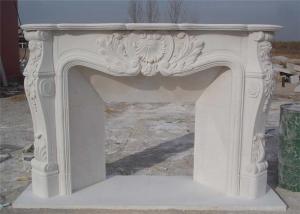 Hand Carved Stone And Marble Fire Surrounds Durable For House Decoration