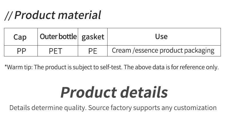 30g/50g Plastic Cap Empty Frosted Black Body Scrub Butter Face Cream Plastic Cosmetic Plastic Plastic Plastic Containers