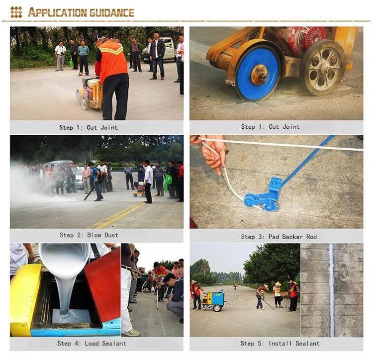 High Quality Self Leveling Gray Polyurethane Concrete Self-Leveling Joint Sealant for highway,airport runningway