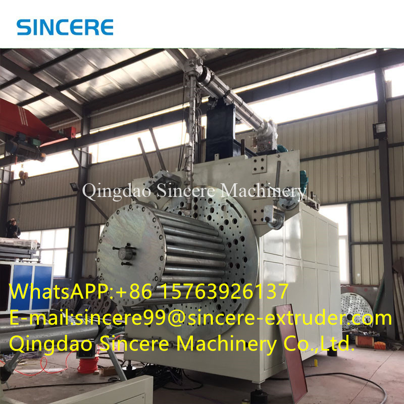 Computerized HDPE Corrugated Pipe Extruder Conduit Making Machine