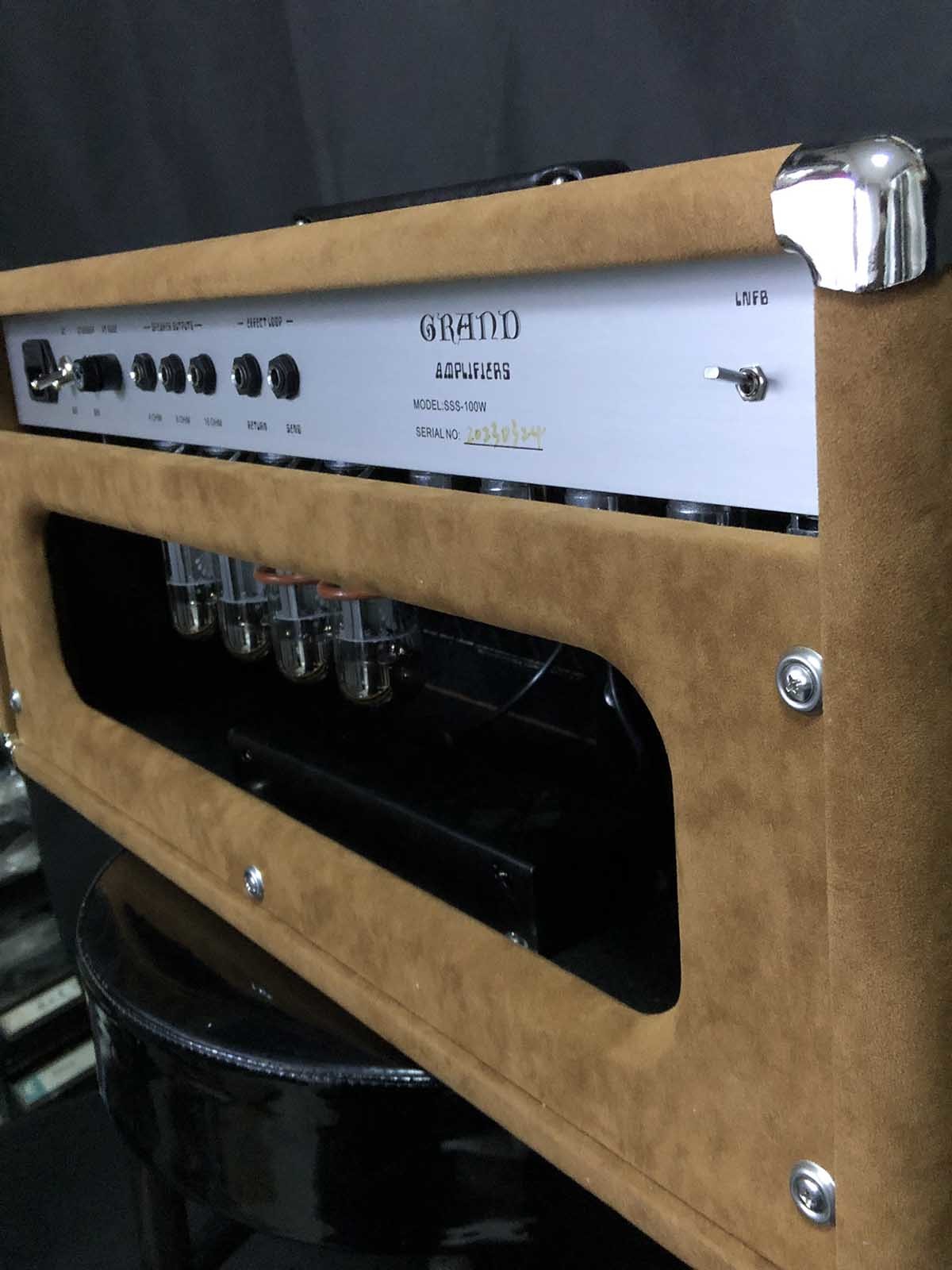 Custom Grand Tube Guitar Amp Head 100W Dumble Clone SSS Steel String Singer Valve Amplifier Series