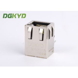 RJ45 Connector 100 megabit Cat 5 ethernet modular jack with internal magnetics