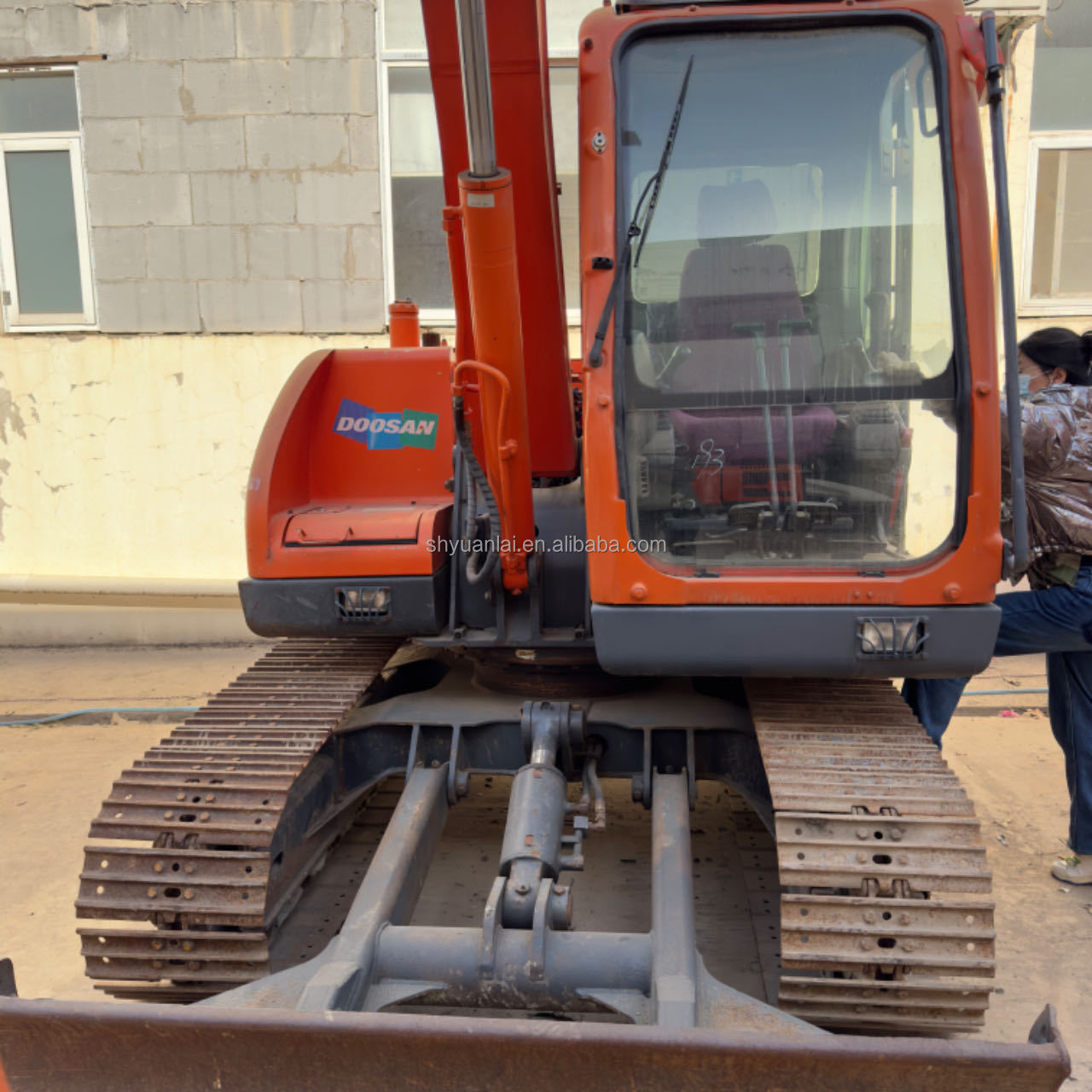 Doosan DX75-9C Used Mini Excavator Excellent Condition Original Color 0-2000 Working Hours