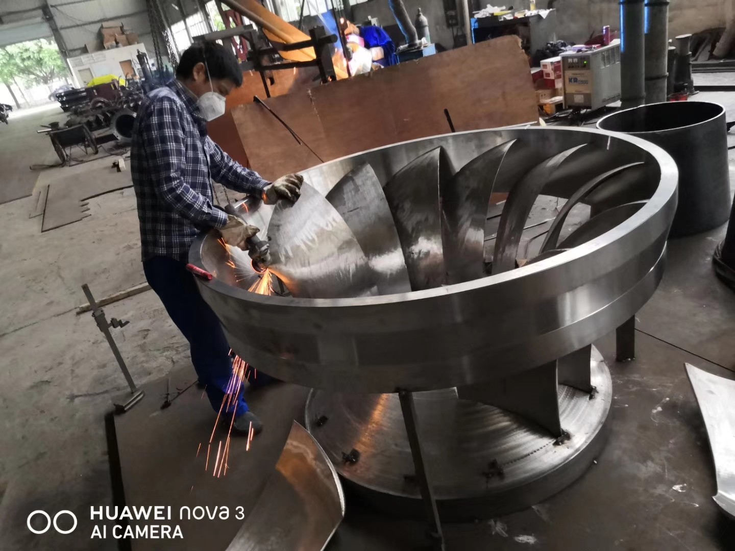 Customized Blade Height Stainless Steel Hydro Turbine Runner for Long-lasting Energy Production