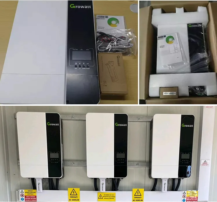 CE Certified Growatt 5000Es 1 Phase Solar Inverter 5Kva 48V Battery Inverter for Off Grid