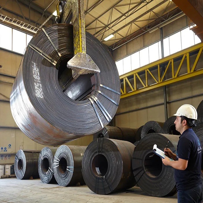 12m Steel Coil Strip Cold Rolled DIN Decoiling For Construction