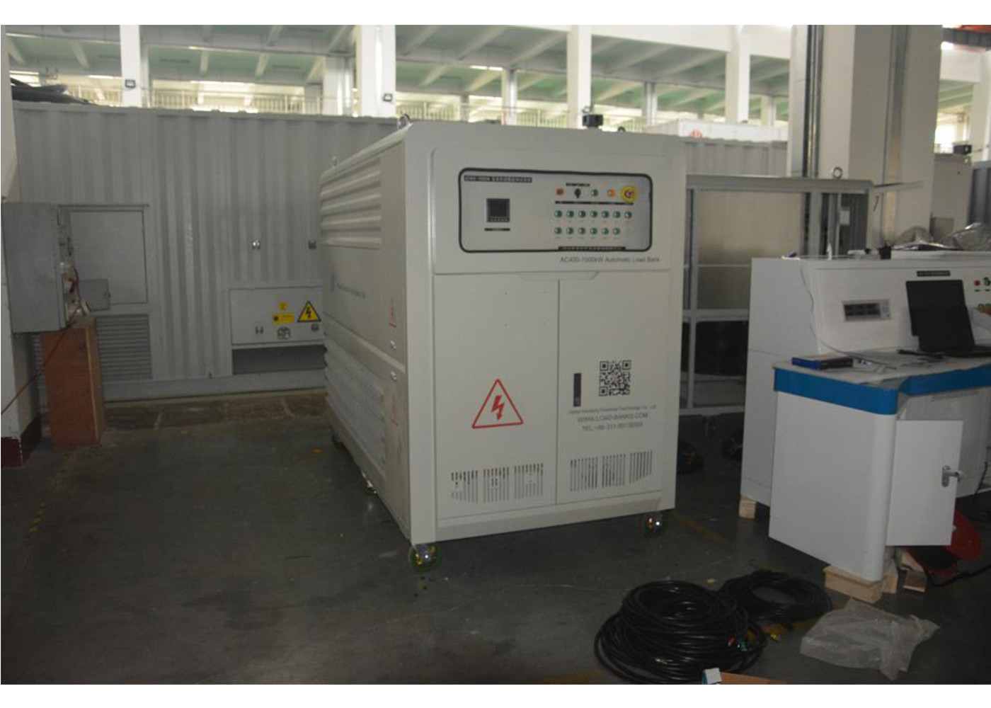 Ac Load Bank Testing Equipment 900 KW Variable Resistive Load Bank
