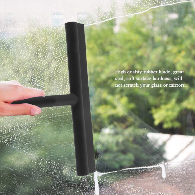 Short Handle Stainless Steel Window Squeegee Magnetic Wiper