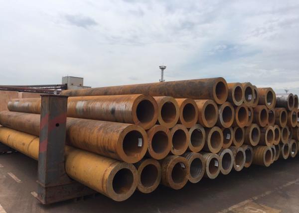 Grade 7 Seamless Carbon Steel Pipe , Thin Wall Steel Tubing Random / Fixed
