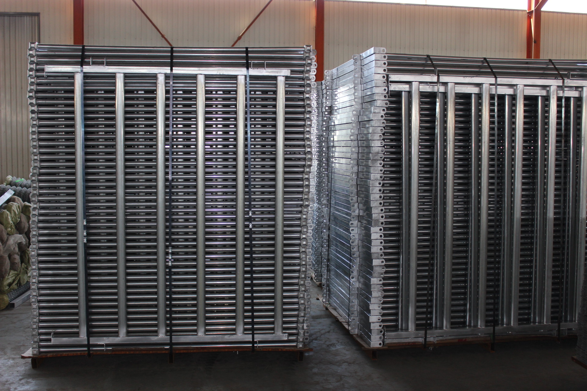Oval Bar 6ft High Heavy Duty Galvanized Corral Panels For Cattle Feeding