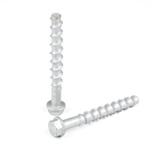 Metric Carbon Steel Hex Head Concrete Bolt M12 for GRP Structure Construct and Robust