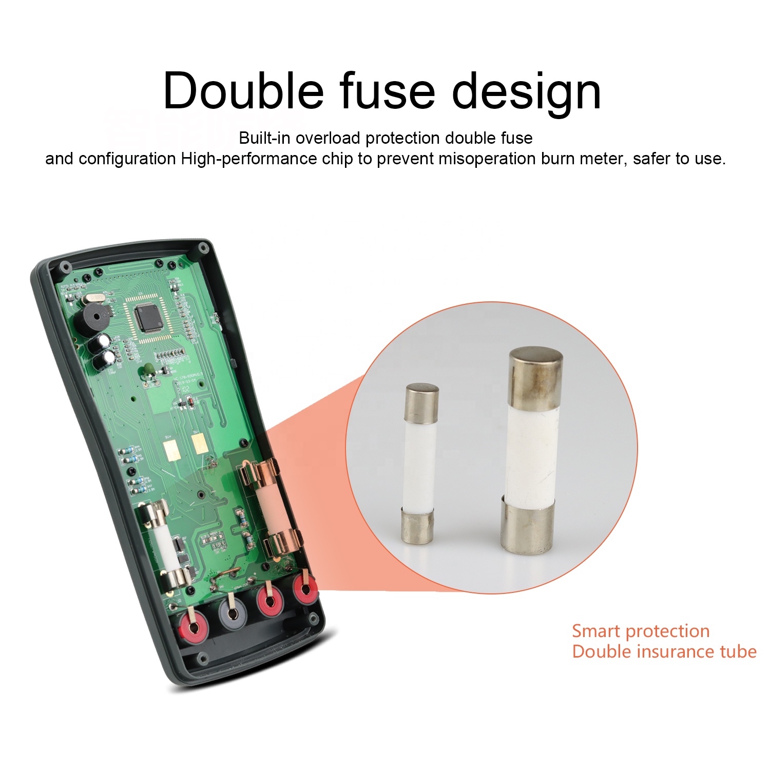 High precision Anti burn multitester 6000 Counts Auto range Diode Ture RMS Voltage Resistance tester Electric Multimeters