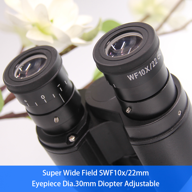 LED 40-1000x Compound Optical Microscope A12.2603 Biological Research Trinocular Lab Microscope