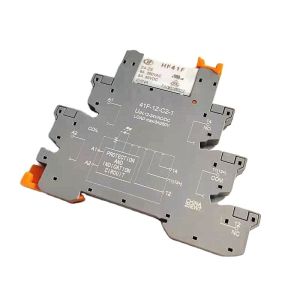 China 41F-1Z-C2-1 Relay Ultra-Thin Module HF41F-012-ZS 024-ZS 05-ZS Base 5V 12Vdc 24V Mini Power Relays on sale