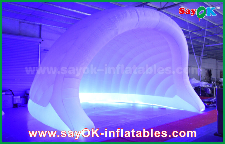 Inflatable Family Tent 210D Oxford LED Inflatable Air Tent Dome Inflatable Igloo Tent Waterproof For Party