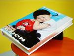 Professional Waterproof Square 8 x 8 Magazine Style Photo Album For Baby