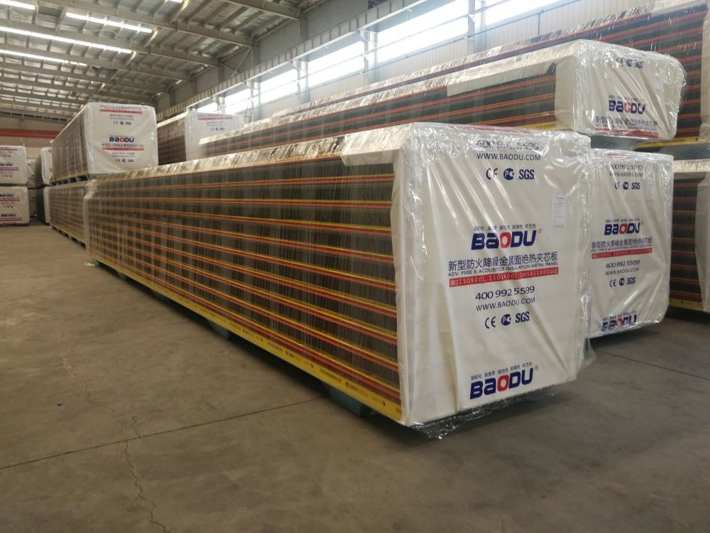 Heat Insulation Sandwich Panel Polyurethane Exterior Insulation Board