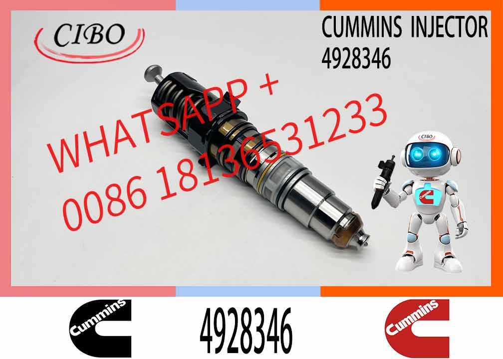 Construction Machinery PartsFuel Injector for QSK23 Diesel 3766446 4088427 4928346 4928349 for CUMMINS Diesel Engine
