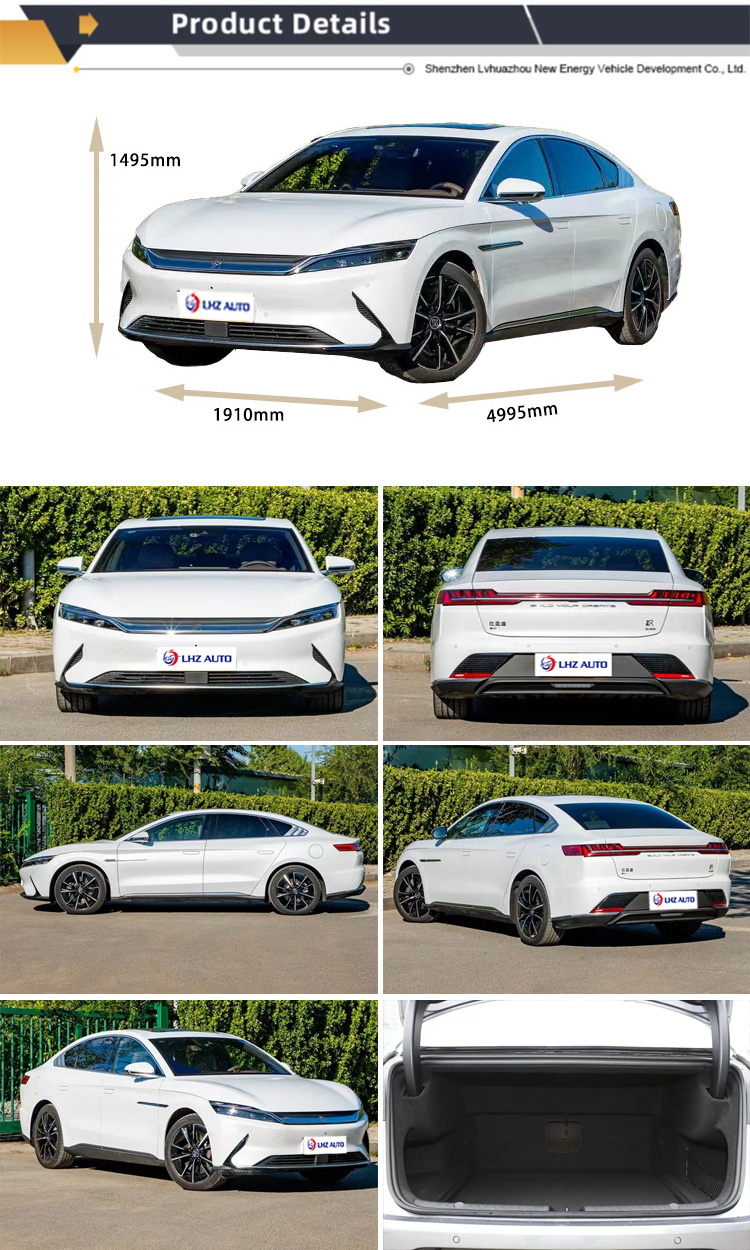 Medium and Large Sized Sedan BYD Han Champion Edition Long Range Energy with 5 Seater