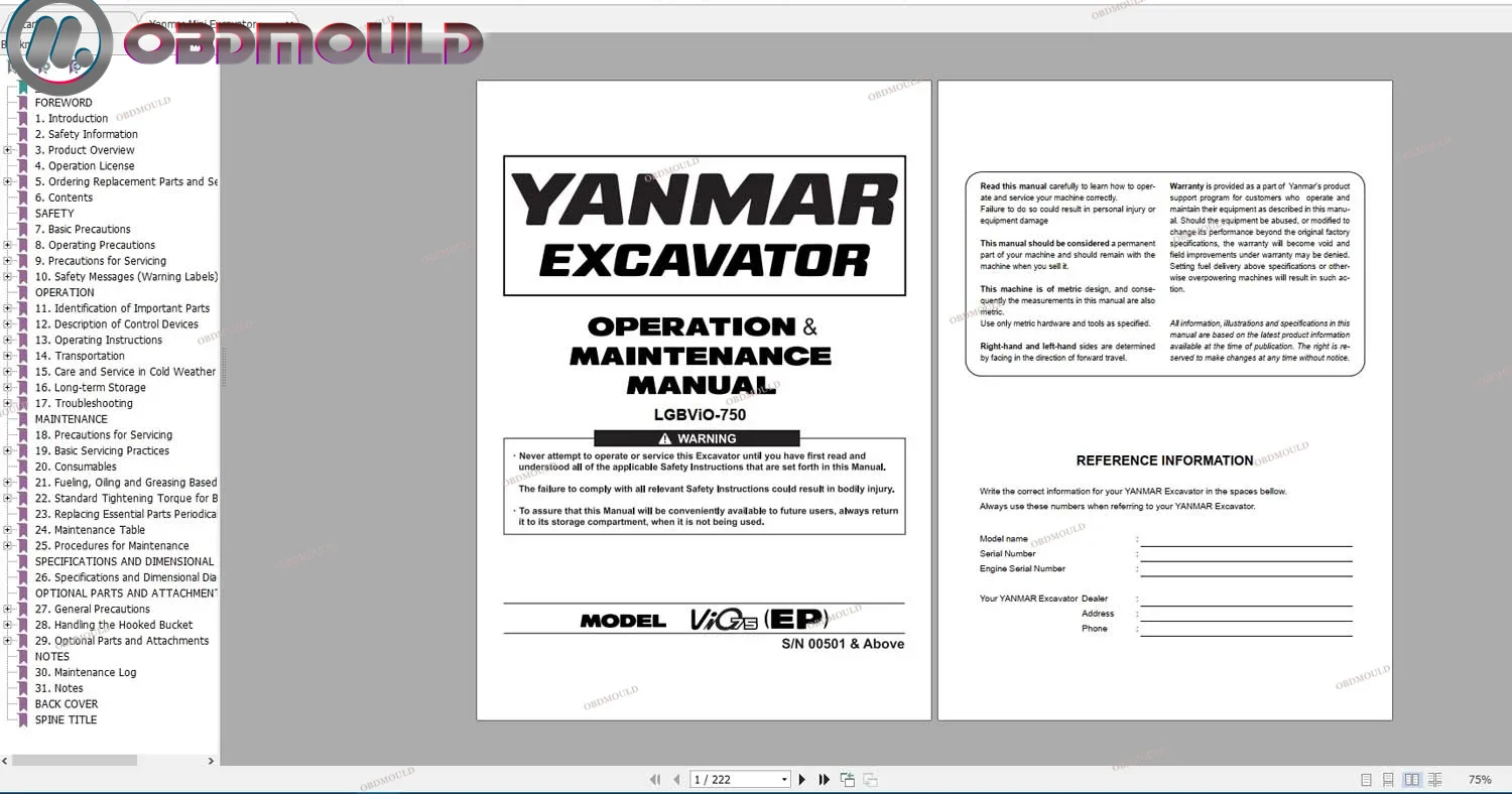 Yanmar Diagnostic Tool for Diesel Excavator and Yanmar Tractor 1983000033 CS9703000000