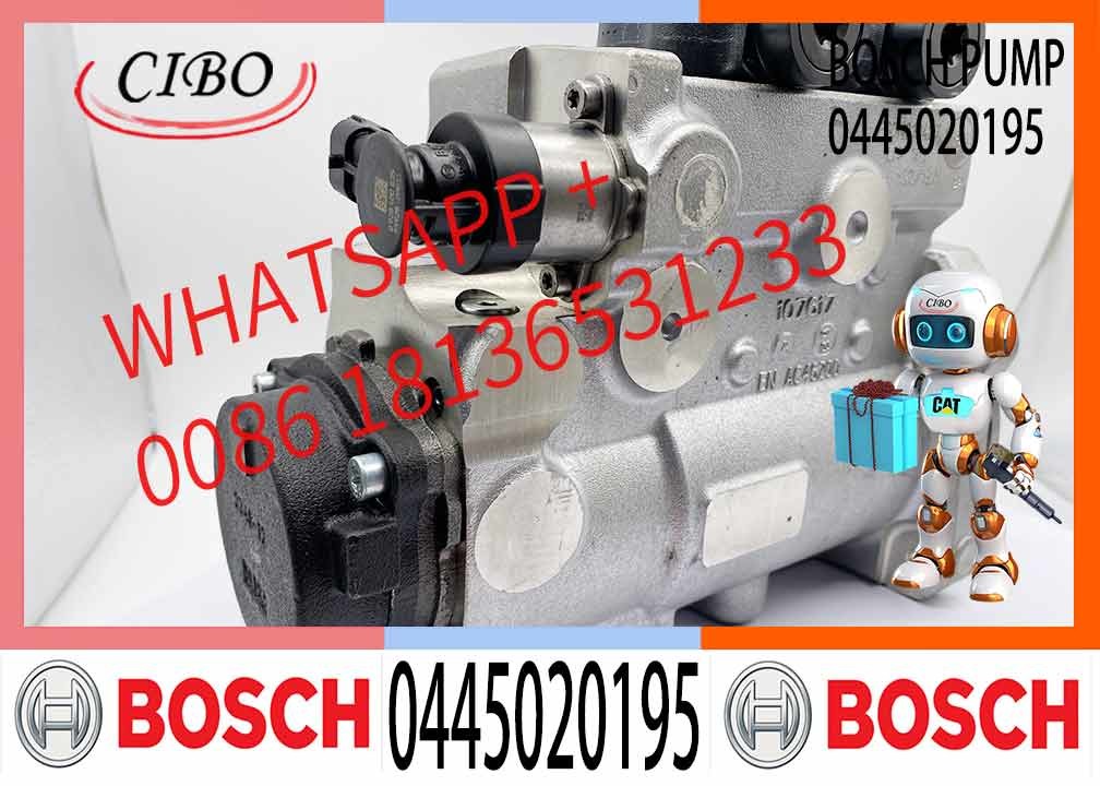 High Quality Construction machinery parts fuel injection pump 0445020160 0445020195