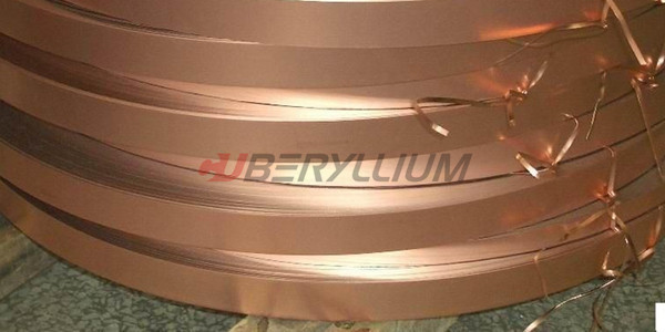 BrBNT1.9 Qbe1.9 Beryllium Copper Strips 0.5mmx200mm For Spring Connectors