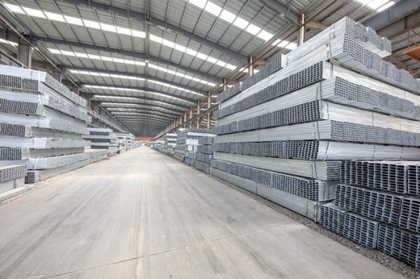 70*70 Galvanized Steel Square Tubing , A500 Standard Galvanized Steel Rectangula