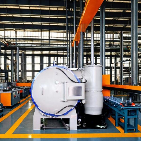 High Temperature Continuous Carbonization Furnace Induction Vacuum Heating