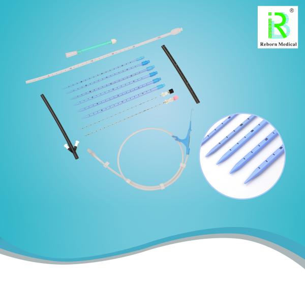 Medical Stainless Steel PCNL Dilator Set CE Certificated