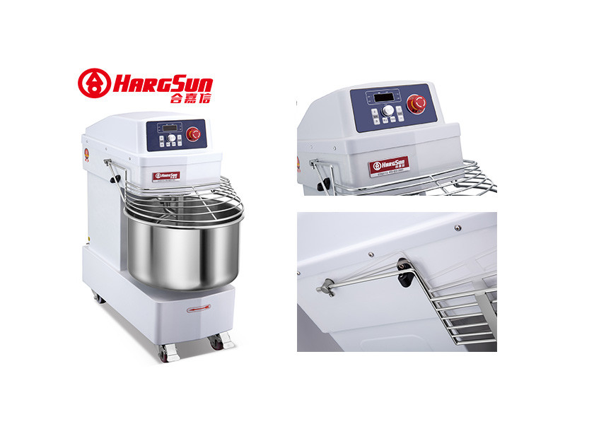 Frequency Convertor Spiral Dough Mixer 30L 12kg Heavy Duty Pizza Dough Mixer