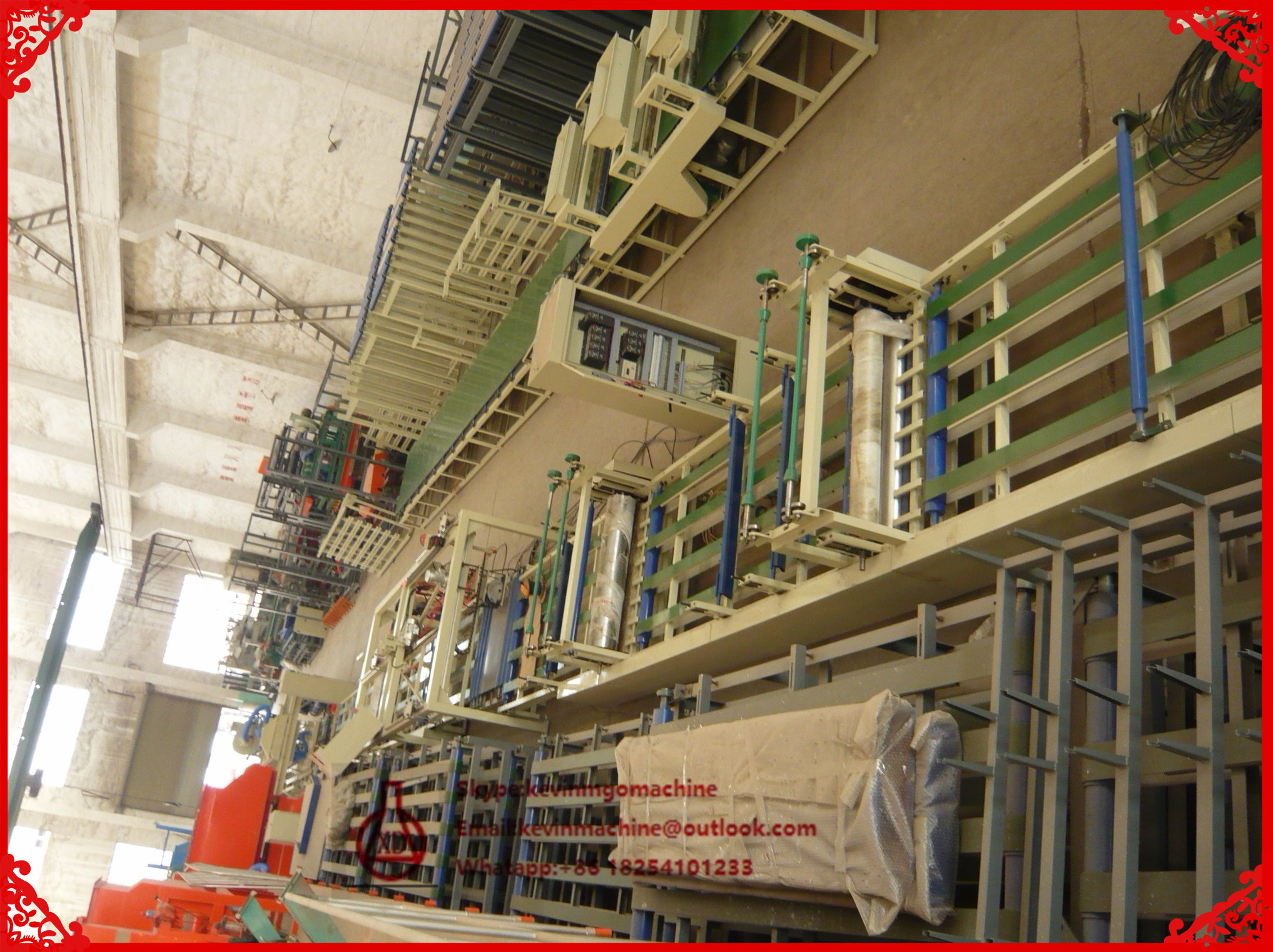 Door Making Machines for Fireproof MgO Sandwich Panel / Fiber Cement Board